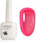 TUTUYU Jelly Vernis à ongles gel rose vif, transparent, fluo, transparent, pour manucure en salon ou bricolage à la maison, 0,41 once, couleur estivale et printemps