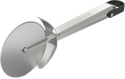 Barbecook Pizzaschneider, Premium Pizzaroller aus Edelstahl, Professioneller und handlicher Pizza Cutter, Mit rutschfestem Griff, 28.7cm