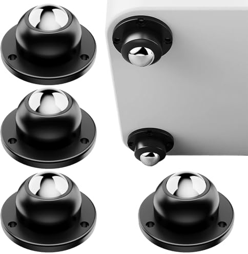 4 Stück Kugelrollen selbstklebendes Möbelrollen Möbelgleiter Für Schwere Möbel Kugelrollen Für Möbel Universal 360 Moving Wheels, Für Transport Möbeln