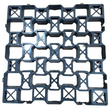 Spectraplast® Plastic Paving Driveway Grid For Turf Grass Lawn Shed Greenhouse Base Path Paver Gravel Protector Drainage Mat (4 Grids)