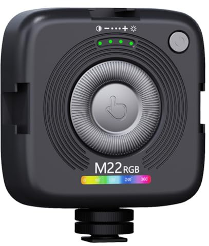 Orolotay New M22 RGB Magnetic Pocket Light Video Conference Mobile Phone Fill Light Camera Photo Live Photography Live Light A