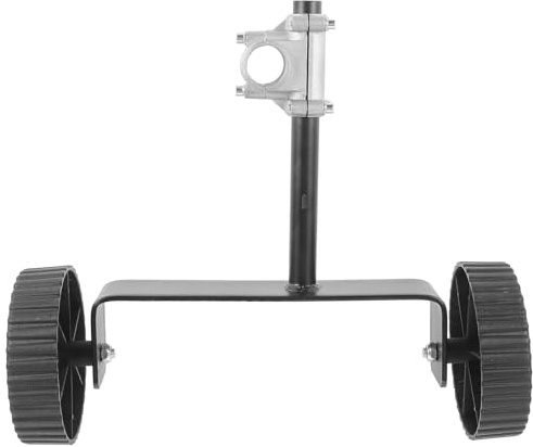 CLISPEED Ruota di Ricambio per Tagliaerba Supporto per Trattorino da Giardino Silenziosa e Robusta con Rotazione Flessibile Facile da Installare per Spostamento Efficiente e Risparmio di