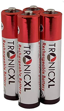 Eurosell - 20 Stück Wiederaufladbare Akku Akkus Accu Batterien NiMH AAA 1.2 V 700 mAh zb für Nikon Canon Samsung Panasonic Kamera HR03