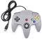 Hobby Tech - Manette de jeux USB type 64 pour PC - Grise