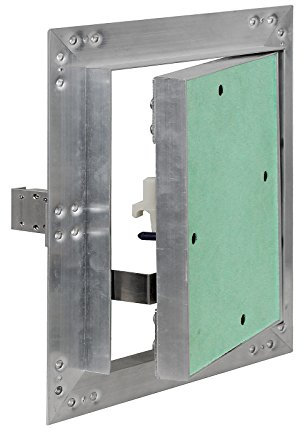 Revisionsklappe Aluminium Rahmen 50x50cm 12,5mm Einlage GK Gipskarton Revisionstür Alu