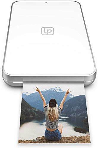 Lifeprint Ultra Slim Printer | White | Portable Bluetooth Photo, Video & GIF Instant Printer with Video Embed Technology, Editing Suite & Social App for iOS and Android