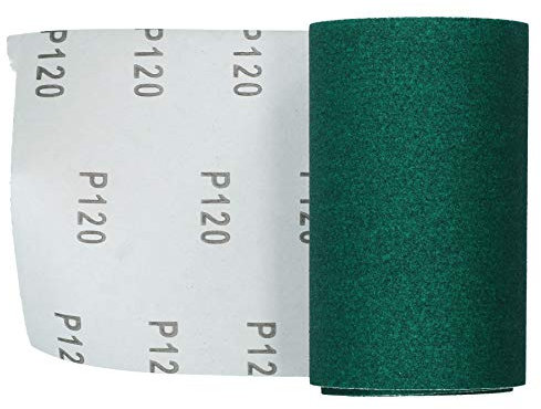 Óxido aluminio 5mx115mm Rollo de Hoja de lijado fino papel de lija grano 120