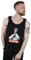 Disney Men's The Muppets Beaker Terrified Vest Black Medium