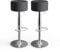 Vicco Barhocker 2er Set, Hocker für die Bar, Schwarz, 38.5 x 92 cm 2 Teilig
