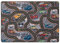 Primaflor Spielteppich mit Cars-Design - Spielteppich für Kinder 140 x 200 cm - pflegeleichter Kinderteppich mit Straßen