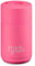 frank green Ceramic Reusable Bottle with Push Button Lid, 10oz/295ml Capacity (Neon Pink)