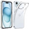 KP TECHNOLOGY Case For iPhone 15 Plus, Clear Case Thin Transparent Silicone Gel Cover Case for iPhone 15 Plus (Clear)