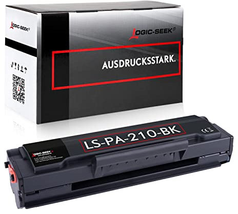 Logic-Seek Toner PA210 PA-210 kompatibel für Pantum P2502W P2500W M6550NW M6500W M6558NW M6608NW M6600NW, Black 1.600 Seiten