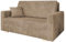 Mirjan24 Sofa Viva Piano III mit Schlaffunktion, Bettsofa, 3 Sitzer Polstersofa mit Bettkasten inkl. Kissen, L:153 x B:98 x H:85 cm, Sofagarnitur, Schlafsofa Wohnlandschaft (Tilia 17)