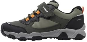 Geox J MAGNETAR Boy B ABX Sneaker, grün, 39 EU