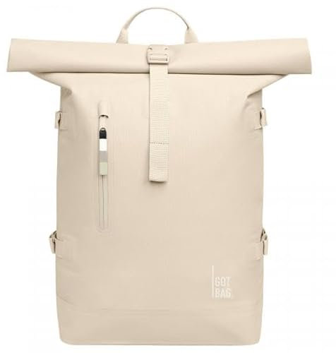 GOT BAG Damen Rolltop 2.0 Monochrome Tagesrucksack, Salz