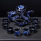 Teeservice Für Erwachsene Für Urlaub Geschenk Kung Fu Teaset Chinesischen Drachen Teaset Automatische Tee-Set Bone China Teekanne Und Tee Tasse Set Reise Teaset Teekanne Teeservice Teekannen(B)