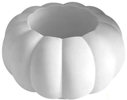 Moule en résine pour bougeoir en forme de citrouille – Moule pour bougeoir d'Halloween, moule en silicone pour bougeoirs artisanaux, moulage en résine époxy, Thanksgiving, automne, décoration de