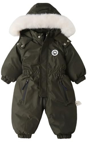 MOVAWAKY Combinaison De Neige pour BéBé,Chaude ÉPaisse Barboteuse Coupe-Vent 3-18 Mois VêTements D'ExtéRieur Mignon Nouveau-Né Infantile Combinaison BéBé Hiver Combinaison Shorts Fille 5 Ans | |