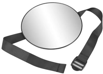 SIJYG1 LED Autospiegel Rückspiegel Rücksitzspiegel Babystation Säuglingspflege Quadratisch Autozubehör Innenrückspiegel