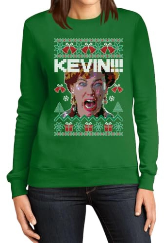 Kevin - Allein Zu Haus! - Lustiges Weihnachtsdesign für Feiertagsfans Frauen Sweatshirt