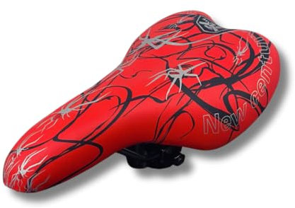 SELLA BICI BAMBINO COMODA IMPERMEABILE ERGONOMICA SELLINO UNIVERSALE PER BICICLETTA DA STRADA CITY BIKE MOUNTAIN BIKE