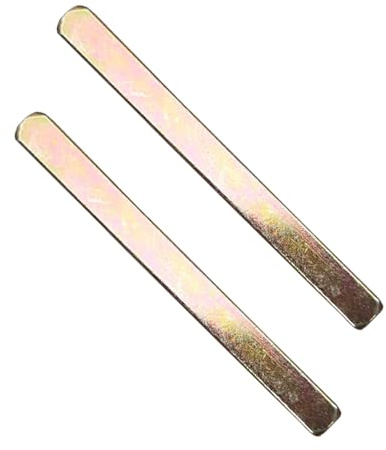 2Pcs Door Knob Spindle, 80mm Long Spare Handle Spindle Bar Replacement Iron Square Spindle, 8mm Diameter