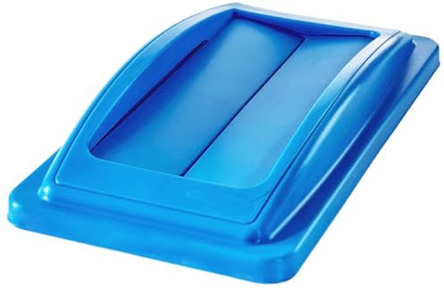 Chabrias Ltd Slim Bin Swing Lid Blue – UK Made Colour Coded Recycling Lids for Slimline Bins | Durable, Easy Fit | for Waste Segregation Waste Management Systems