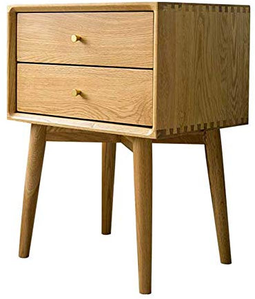 MEILISHAOMEI Side Table,with 2 Drawers Dressing Table Storage Storage Box Bedroom Multifunctional Bedside Table Living Room Coffee Table 18 × 14 × 24 Inch