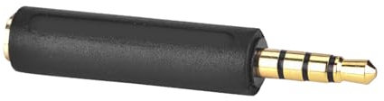 POENVFPO OMTP an CTIA 3,5 -mm -Audiokonverter Kompatibel mit den Meisten Smartphones & Tablets 3PCs (3PCS)