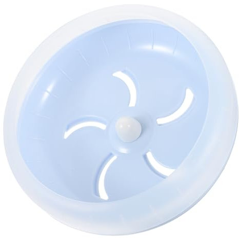 Toddmomy Kompakte Und Leise Hamster-laufhilfe Spielzeug Für Kleintiere rutschfest Und Geräuschlos Geeignet Für Verschiedene Käfige Blau Für Aktive Haustiere