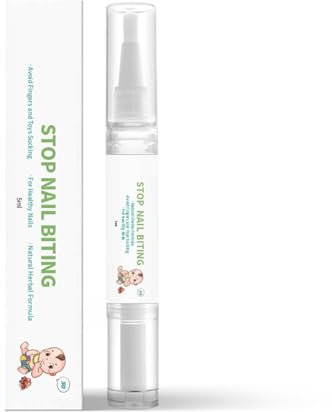 Nail Biting Prevention for Kids & Adults, Stop Nail Biting Polish, Stop Biting Nails for Children, Thumb Sucking Prevention for Children