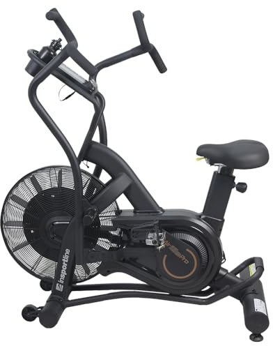 inSPORTline AirBike Pro – Luftwiderstands-Heimtrainer für intensives Ganzkörpertraining, ideal für HIIT & Cross-Training