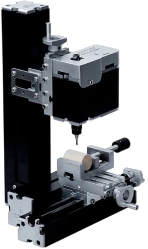 Mini Metal Milling Machine 60 W 12000 RPM Miniature Vertical Mill Lathe Woodworking DIY
