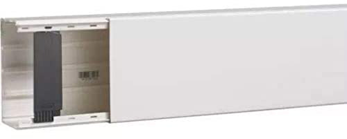 Hager Systeme LFF6011009010 Verteilerkanal LF, PVC, 60 x 110 mm, schneeweiß (RAL9010), 2000 mm Länge
