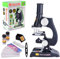 ALEENFOON Kids Microscope Age 5+, 450x, 200x, 100x Magnification Children Science Microscope Kit with LED Lights Includes Accessory Toy Set for Beginners Early Education
