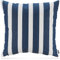 H.O.C.K. Kissen inkl. Füllung Outdoor Classic Streifen (50 x 50 cm, Navy-blau Sun)