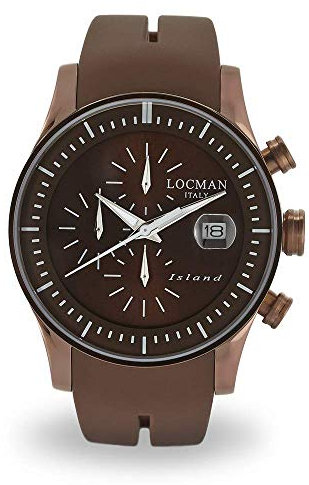 Locman Locman Italy Herrenuhr Island Chronograph braun Ref. 620