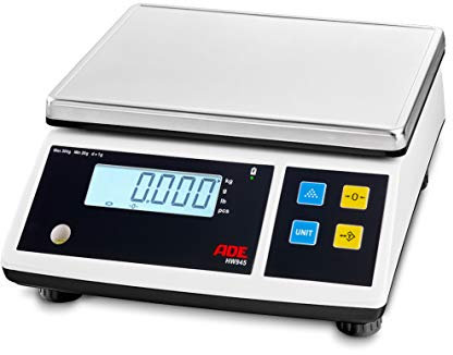 ADE HW945-30 Praezisionswaage Waegebereich (max.) 30kg Ablesbarkeit 1g netzbetrieben (Optional), akk