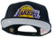 Mitchell & Ness HWC Wool Solid Snapback - Los Angeles Lakers, Black