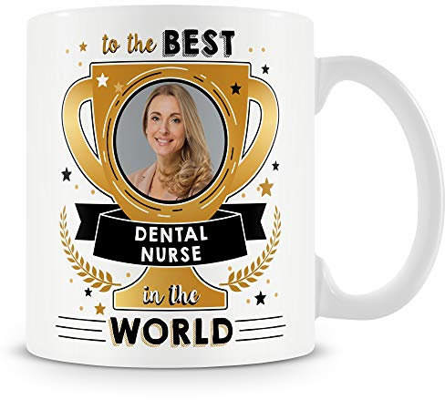 Dental Nurse Gift Photo Mug - to The Best Dental Nurse in The World