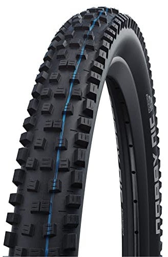 Schwalbe 709559 - klappreifen für fahrrad nobby nic 29x2.35 hs602 evo super ground tubeless addix, Schwarz