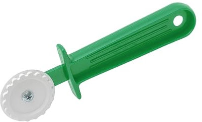 OFXDD Pastry Edger Sealer Tool - Handle Wheel Edge Cutters - Fluted Rolling Cutter - Ravioli Crimper Creator