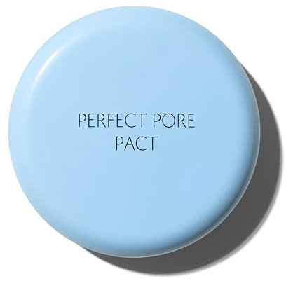THESAEM Saemmul Perfect Pore Pact - Sebum Control Face Powder for Oil Absorption & Makeup Setting - Pore Blurring Pressed Compact Smooth Matte Finish - Korean Makeup Finishing Powder, 0.37 oz.