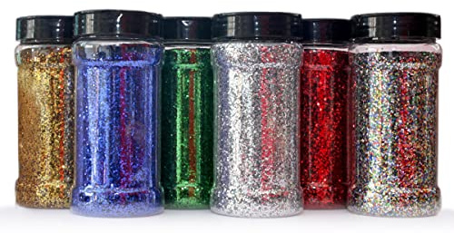 Glitterexpress 1 Pot Off Multi Glitter Flakes 1mm