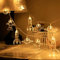 EONANT 20 LED Kinderzimmer LED Lichterketten 10ft Astronaut Raumschiff Rakete Schlafzimmer Anhänger Dekor, batteriebetriebene Wand Fenster Kinderzimmer Weihnachten Hof Urlaub Party Lichter (Warmweiß)