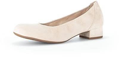 Gabor Damen Klassische Pumps, Frauen Absatzschuhe,Wechselfußbett,Moderate Mehrweite (G),hochhackige Schuhe,Desert (A.OBL),38.5 EU / 5.5 UK