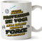 Mugffins Tasses pour PROFESSEUR DE YOGA - En Français - Cadeau original pour PROFESSEUR DE YOGA homme - Meilleur de Galaxie Quand Force Avec Moi - 11 oz / 330 ml