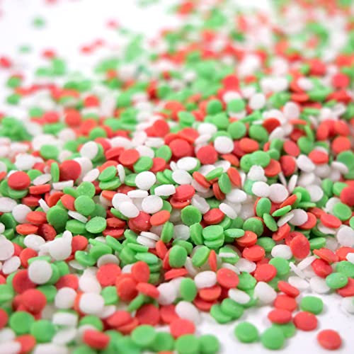 Streuselheld Konfetti Christmas 40g Streusel zum Dekorieren und Verzieren von Gebäck aller Art wie Torten Kuchen Keksen Zuckerstreusel
