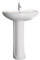AQUORE 20340 BOLONIA Lavabo Con Pedestal Blanco
